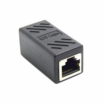 RJ45 In-Line Coupler Connector for Cat7 Cat6 Cat5E Cable Extender Adapter 30 pieces