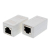 ITBEBE RJ45 in-Line Coupler Connector Cat7 Cat6 Cat5E Ethernet Network Cable Extender Adapter (1-Piece, White)